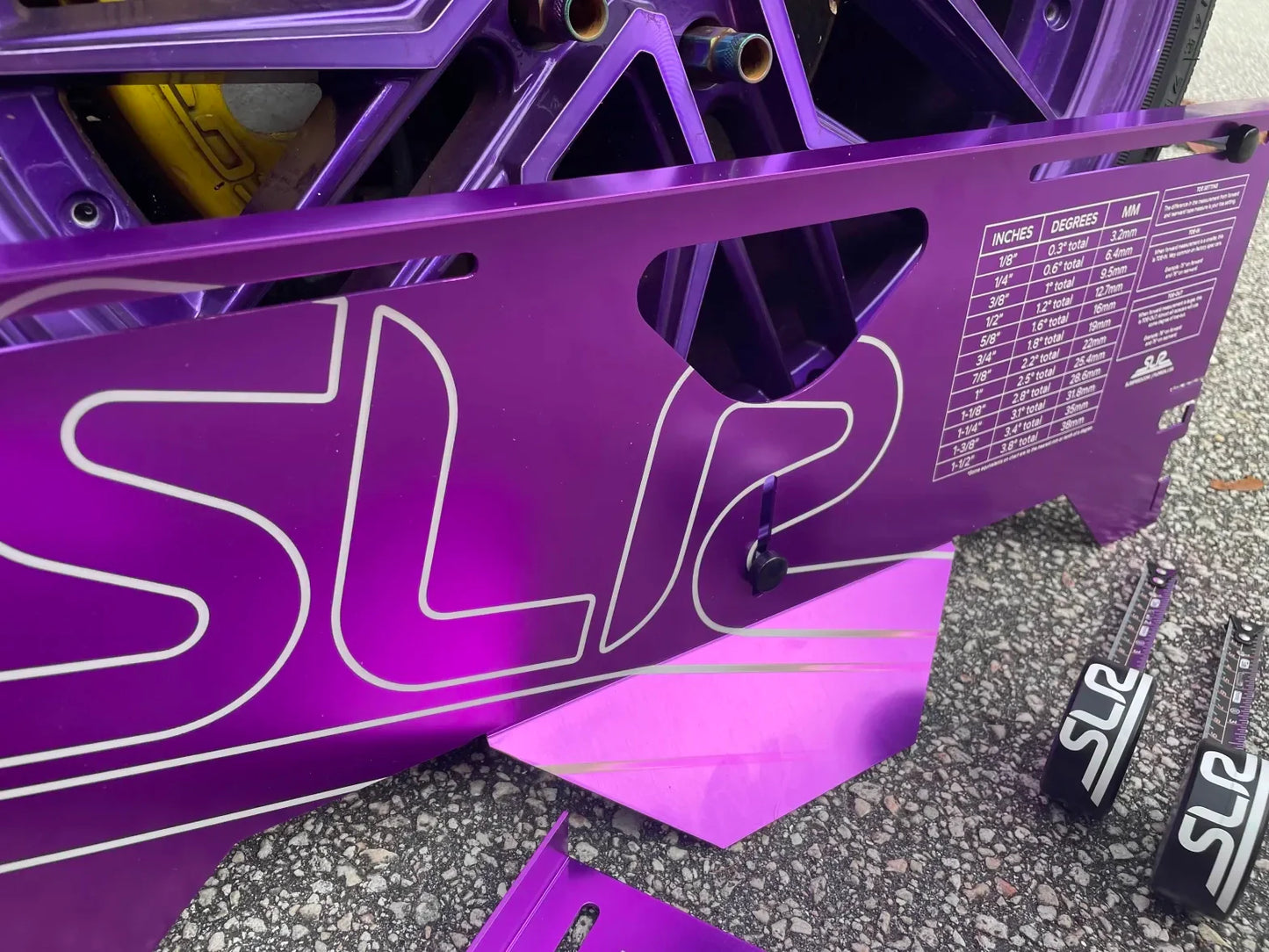 SLR Toe Alignment Plates for Racing & Drifting