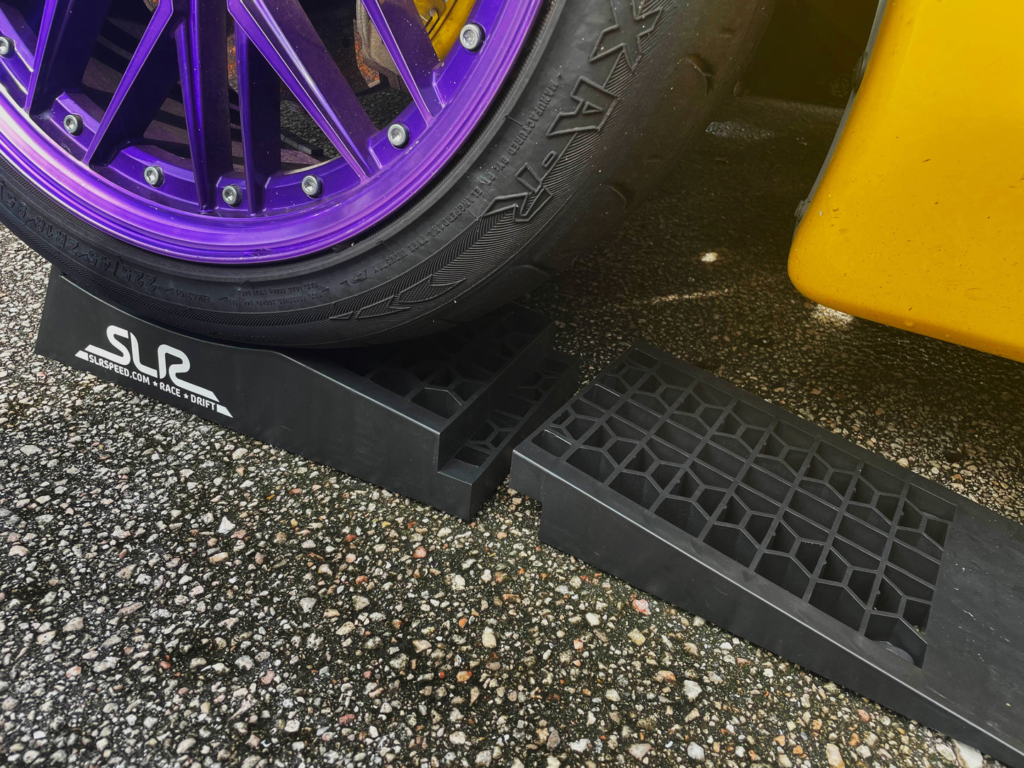 SLR Low Profile Race Ramps for Subaru WRX - Split-Style for Easy Jacking