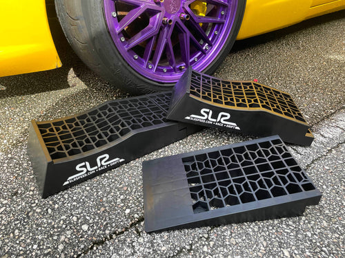 SLR Low Profile Race Ramps for Subaru WRX - Split-Style for Easy Jacking