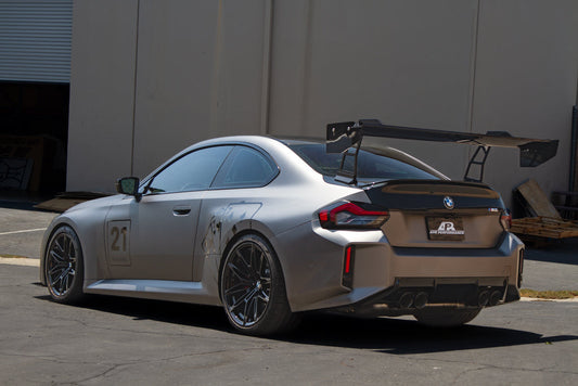 BMW G42 M240i / G87 M2 GT-250 Carbon Fiber Swan Neck Wing