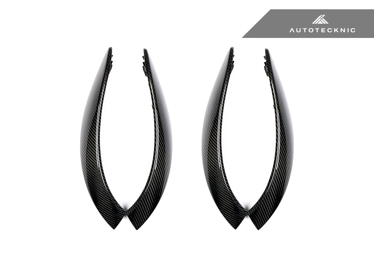 AutoTecknic Carbon Door Grip Handle Trim Set - BMW F8X M3/ M4