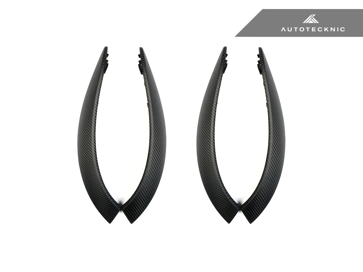 AutoTecknic Carbon Door Grip Handle Trim Set - BMW F8X M3/ M4