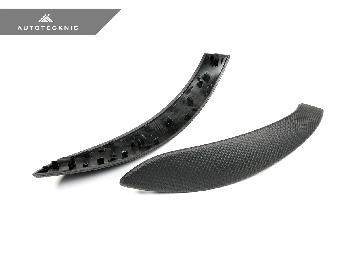 AutoTecknic Carbon Door Grip Handle Trim Set - BMW F8X M3/ M4