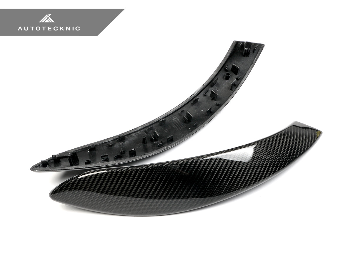 AutoTecknic Carbon Door Grip Handle Trim Set - BMW F8X M3/ M4