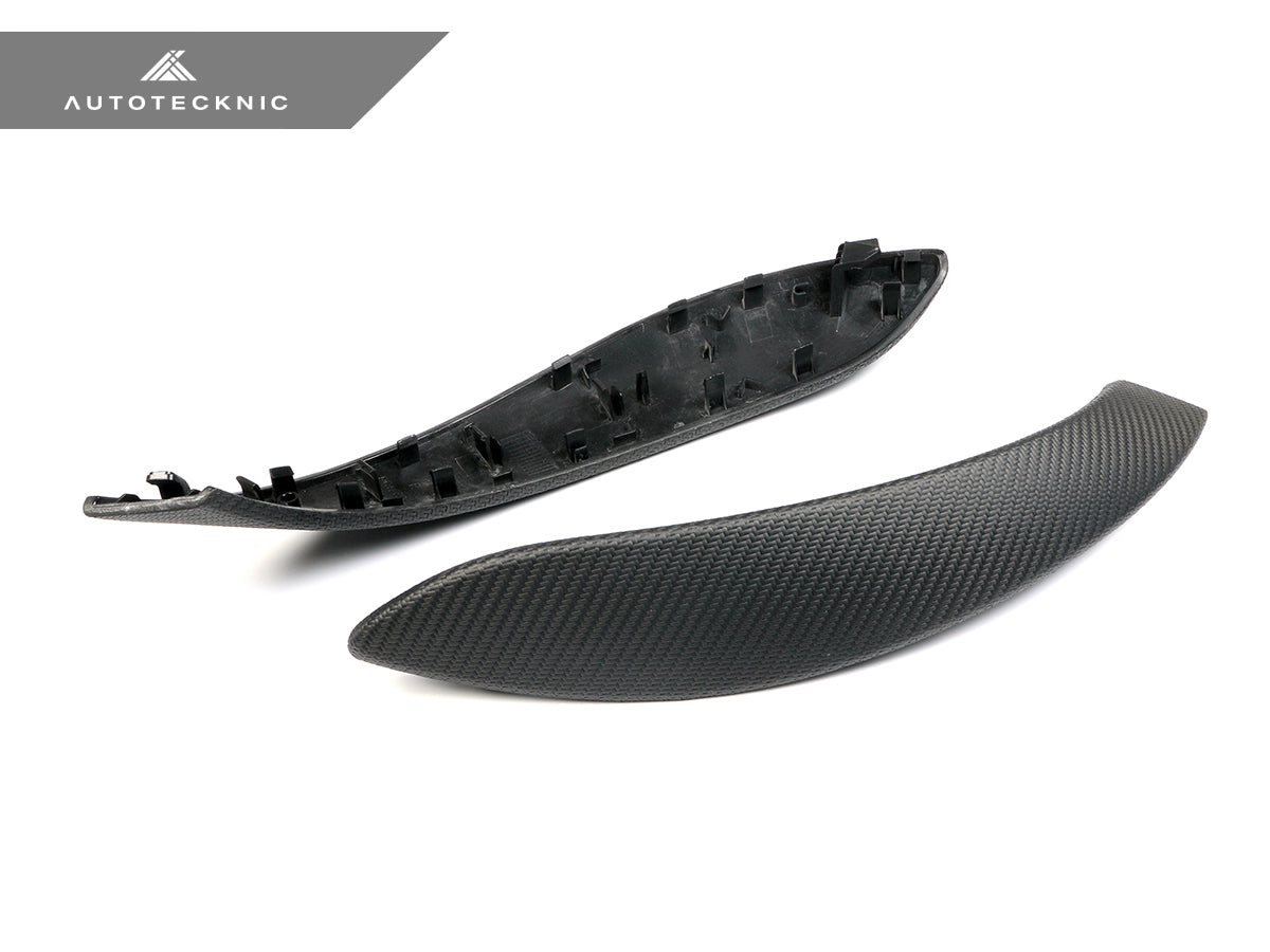 AutoTecknic Carbon Door Grip Handle Trim Set - BMW F8X M3/ M4