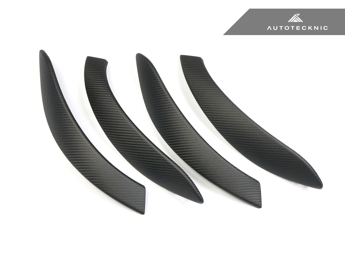 AutoTecknic Carbon Door Grip Handle Trim Set - BMW F8X M3/ M4
