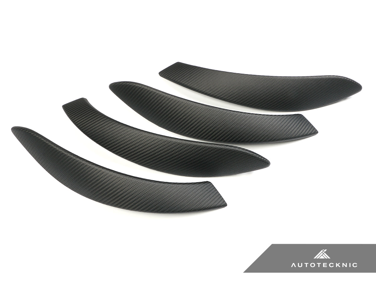 AutoTecknic Carbon Door Grip Handle Trim Set - BMW F8X M3/ M4
