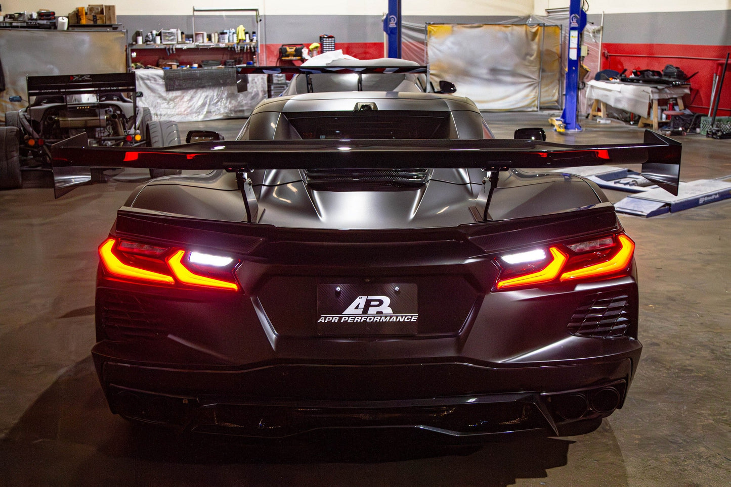 Chevrolet Corvette C8 Convertible GTC-500 Carbon Fiber Adjustable Wing