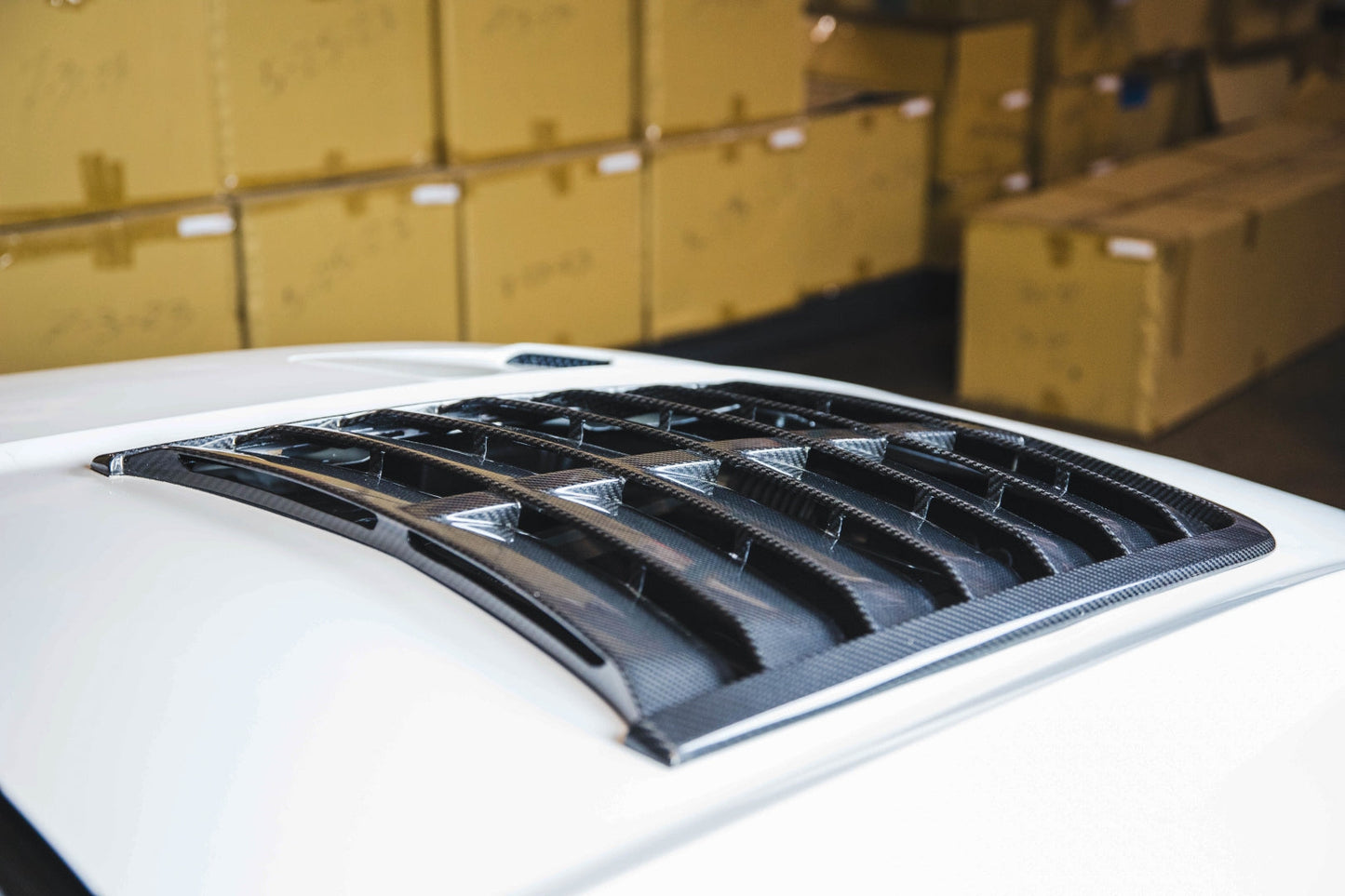 Carbon Fiber Ford Mustang Hood Vent 2015 - 2017