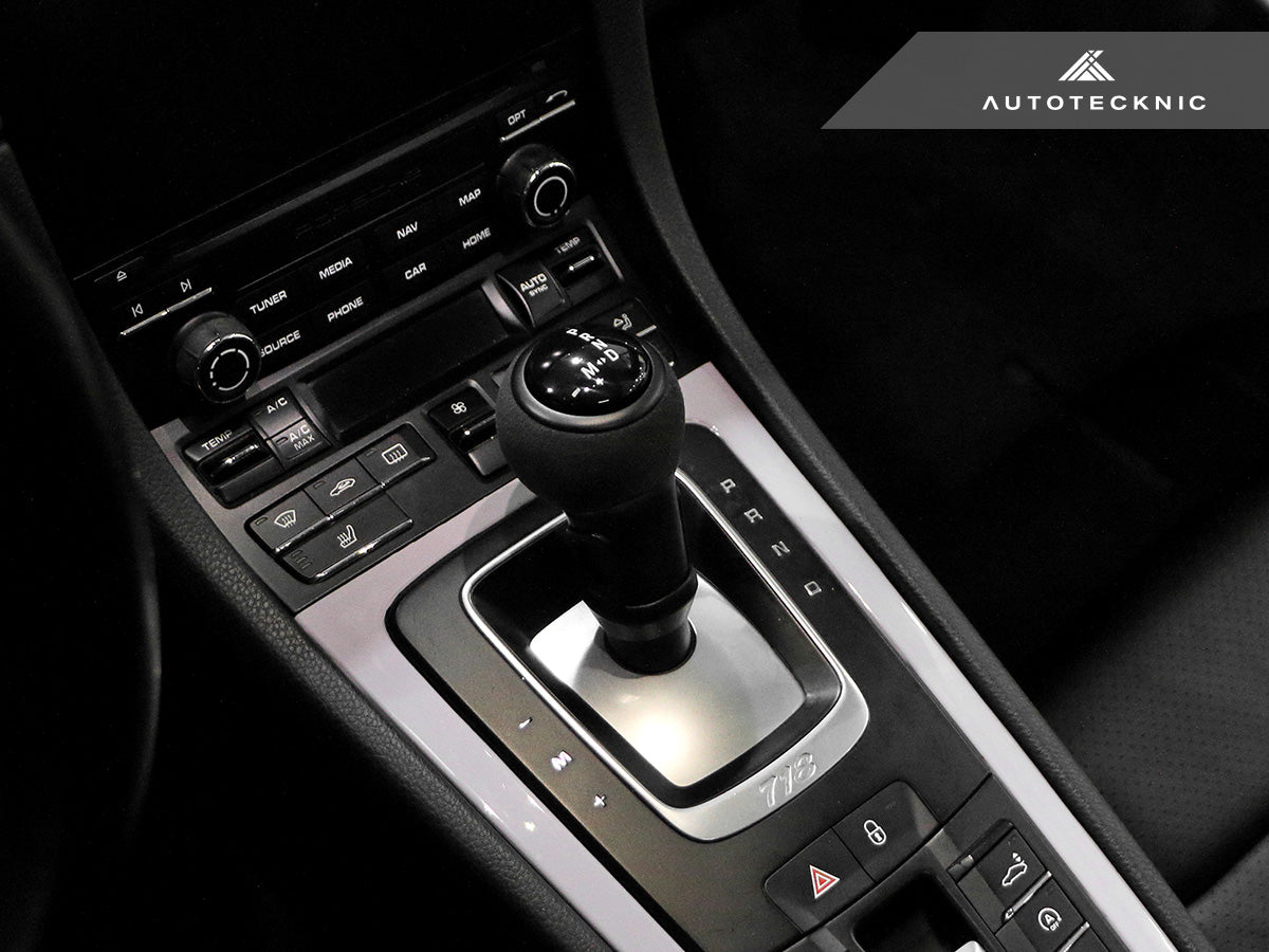 AutoTecknic Suede Shifter Knob - Porsche Macan (95B) 2015–2024