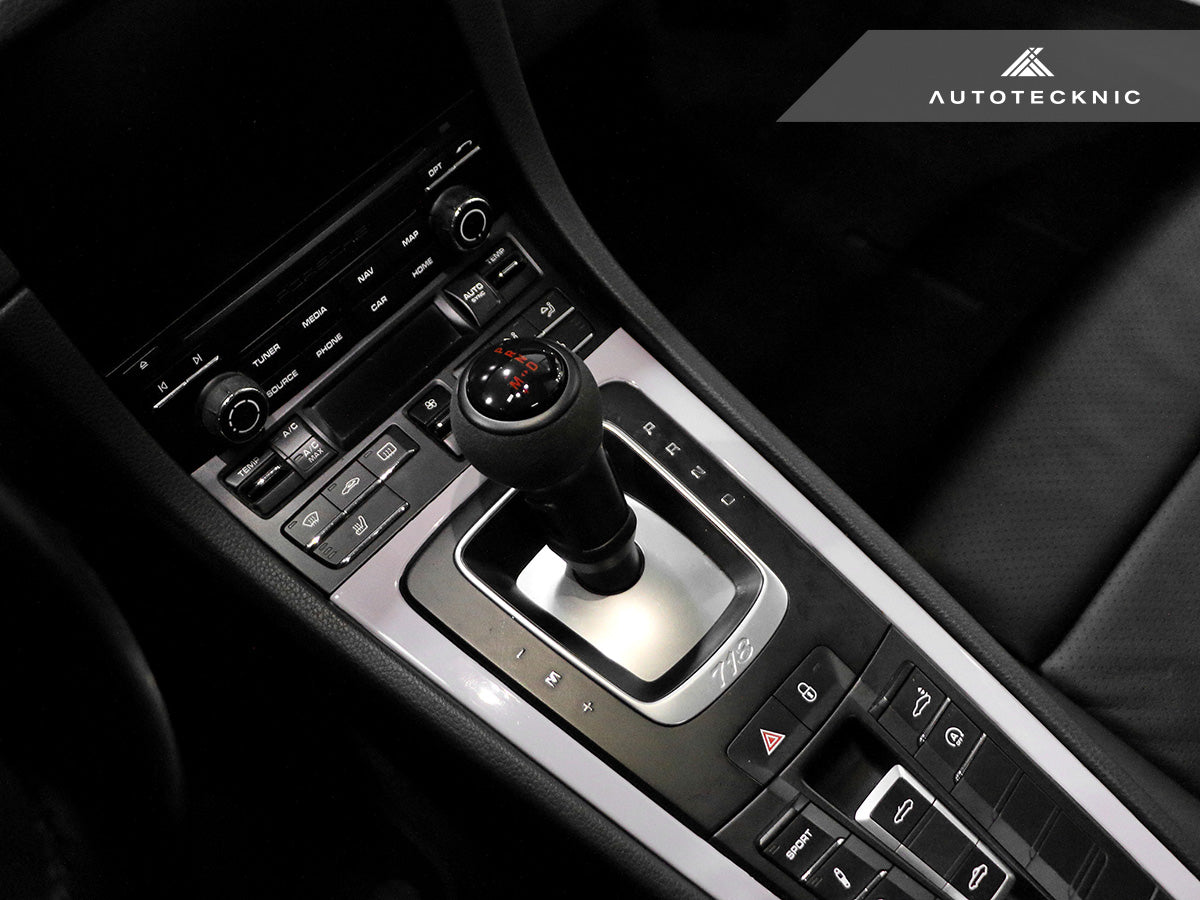 AutoTecknic Suede Shifter Knob - Porsche Macan (95B) 2015–2024