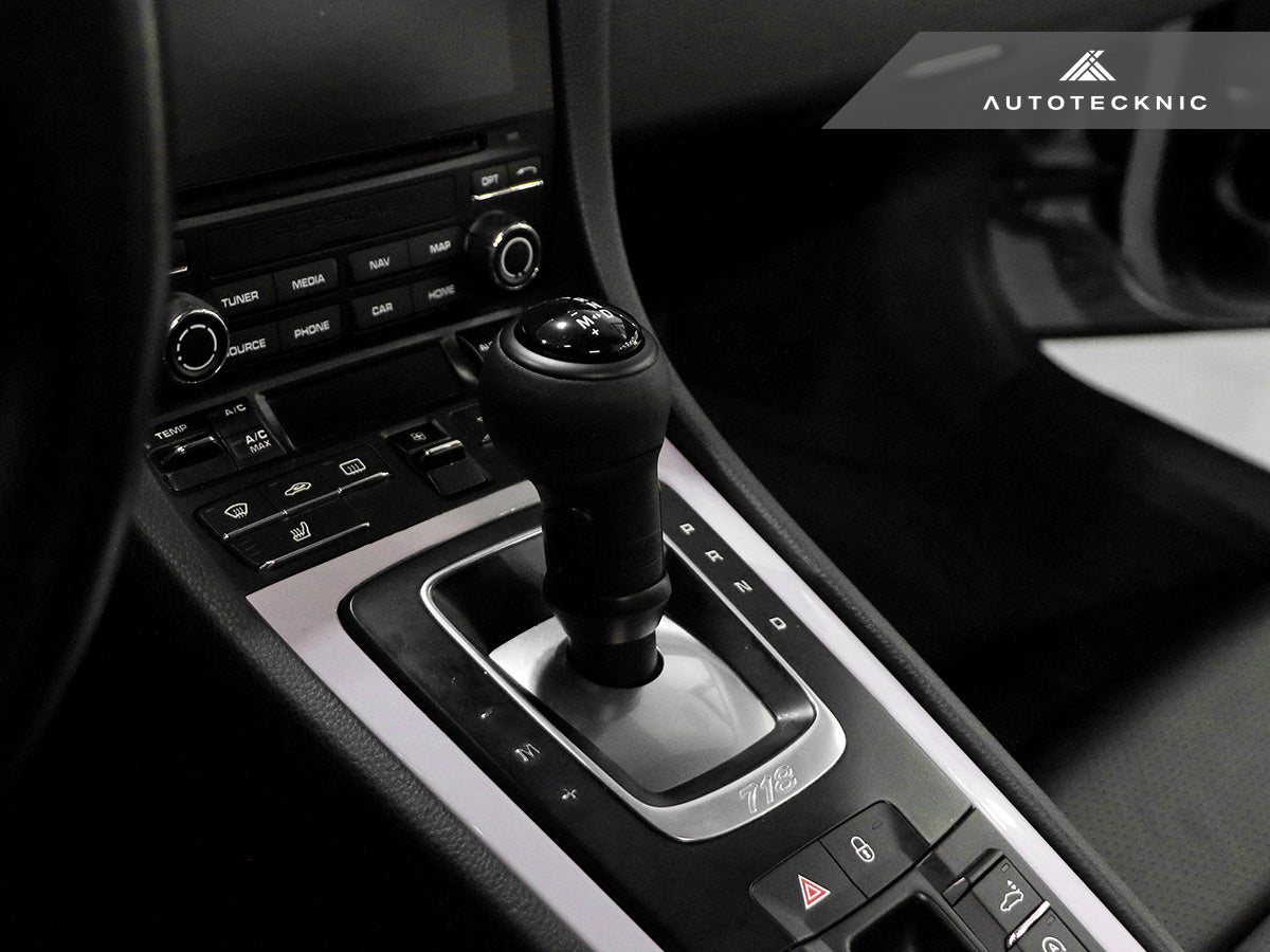 AutoTecknic Suede Shifter Knob - Porsche Macan (95B) 2015–2024