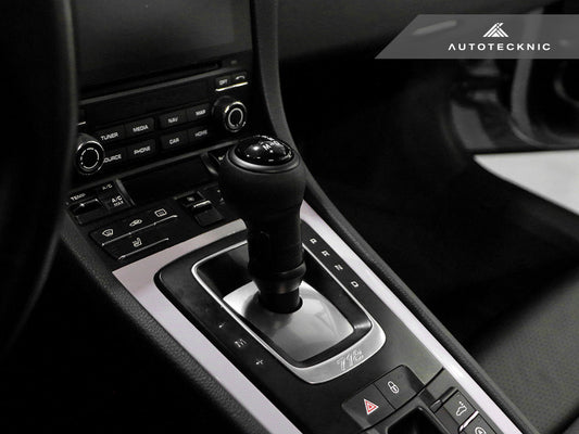 AutoTecknic Suede Shifter Knob - Porsche Boxster & Cayman (987.2 / 981) 2009–2016