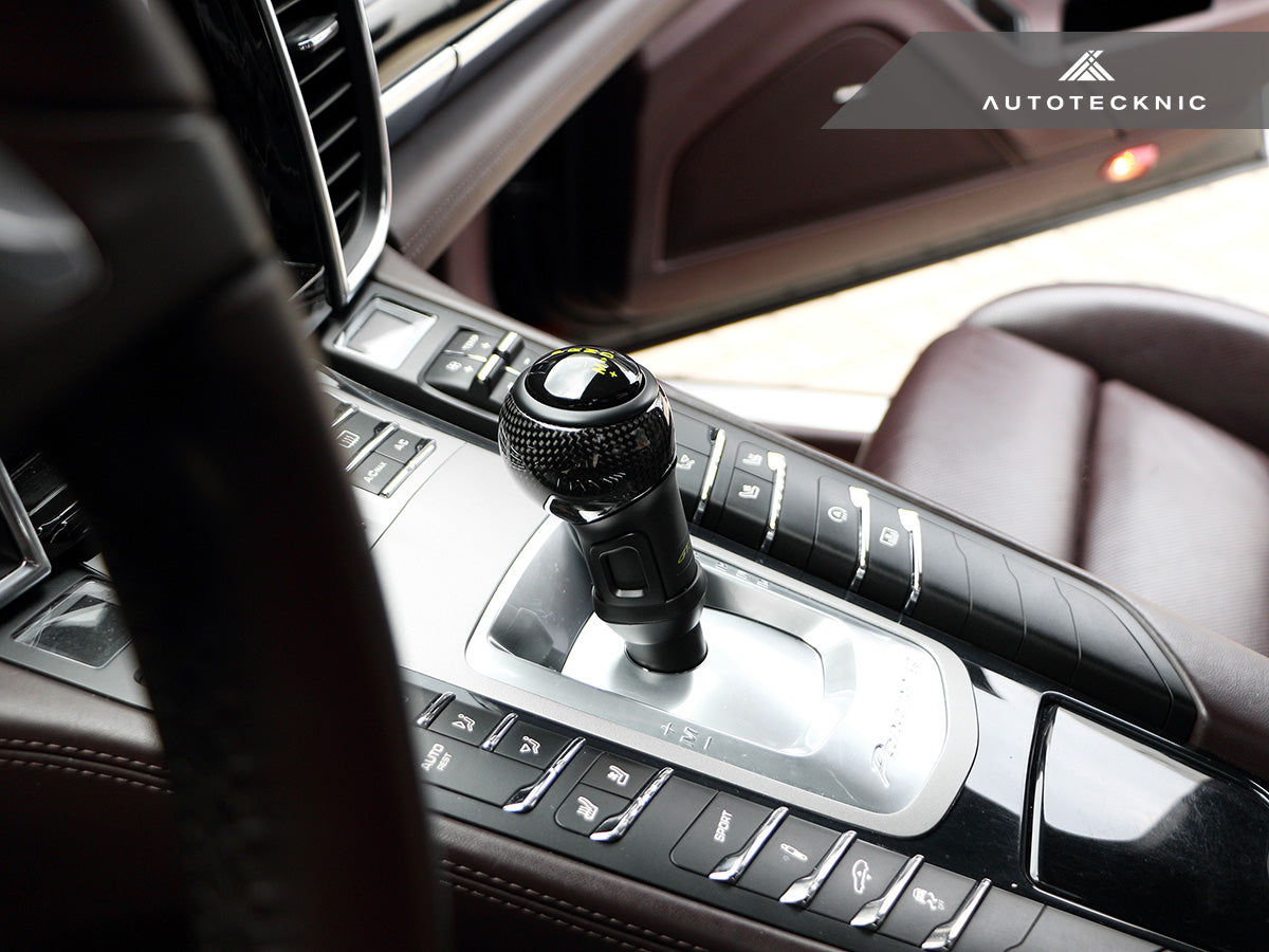 AutoTecknic Carbon Fiber Shifter Knob - Porsche 718 Cayman & Boxster (982) 2016–2024