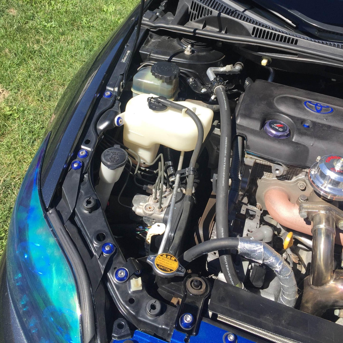 ZSPEC "Stage 3" Dress Up Bolts® Fastener Kit for '05-16 Scion tC, Stainless & Billet