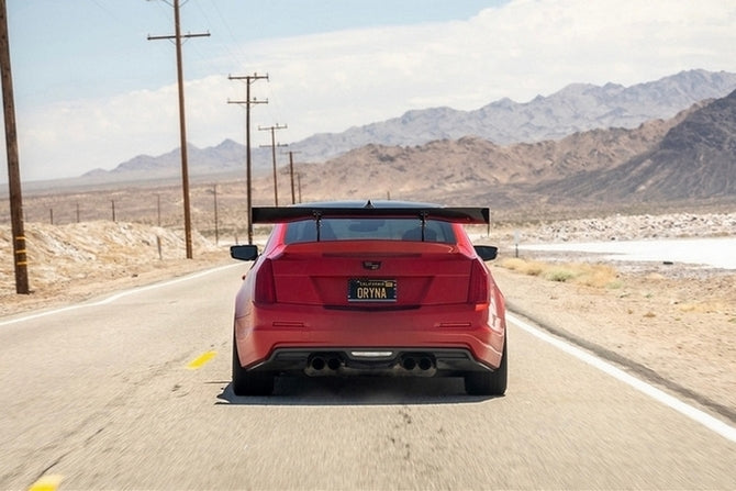 Cadillac ATS-V GTC-300 Carbon Fiber Adjustable Wing 2016-2019