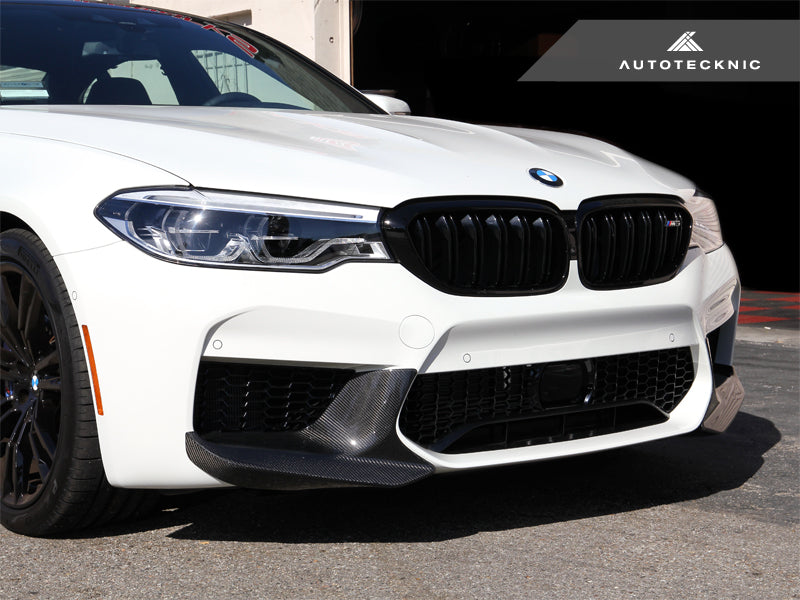 AutoTecknic Gloss Black Front Grille Surround Set - F90 M5