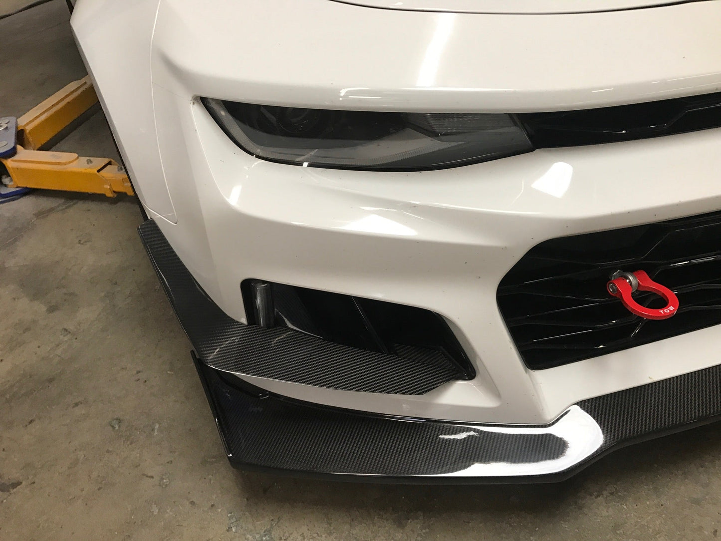 Chevrolet Camaro ZL1 Carbon Fiber Front Bumper Canards 2017 - 2024