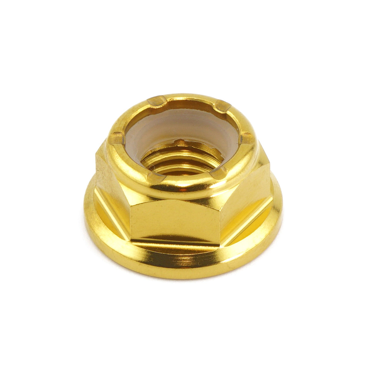 M8 x 1.25 Titanium Nyloc Nut