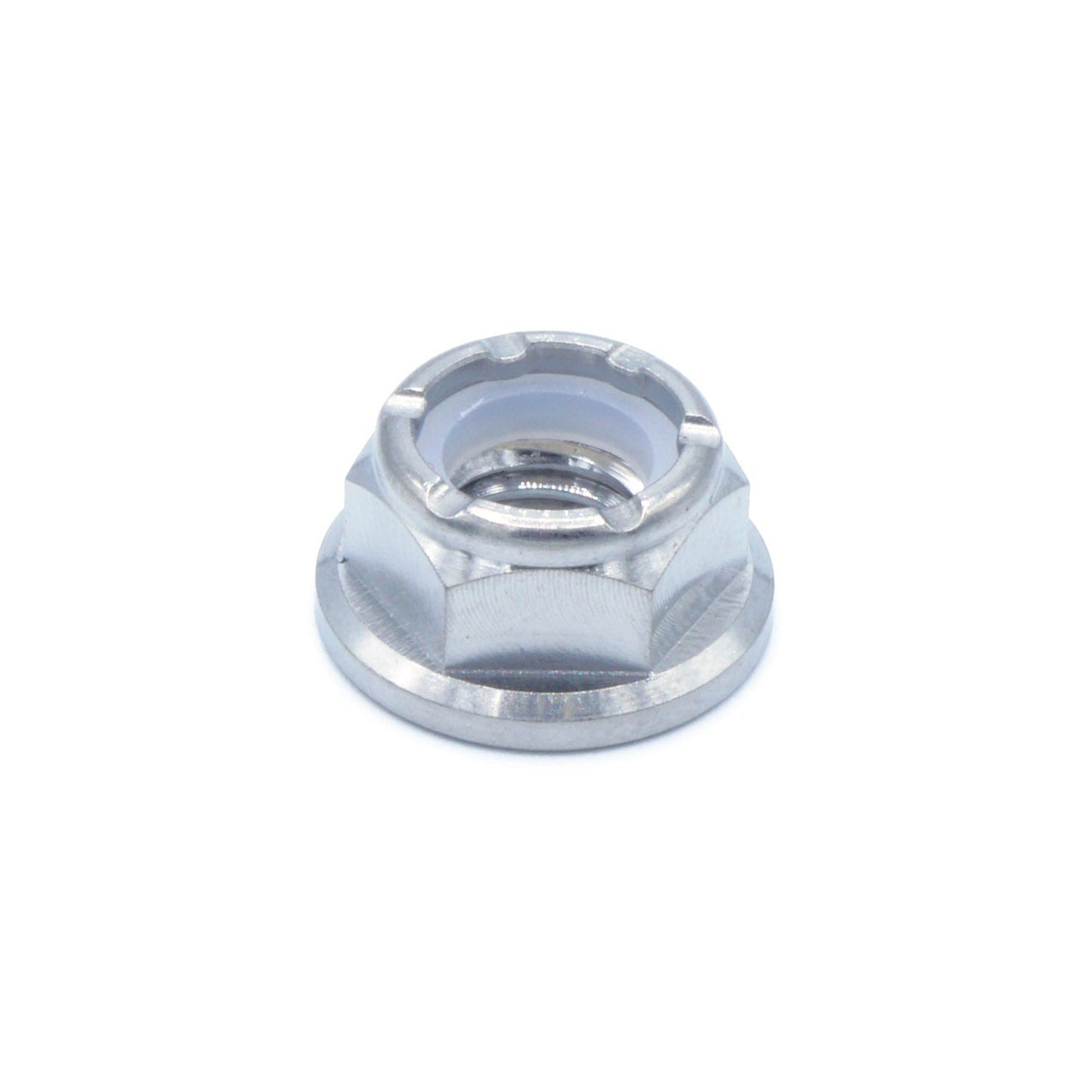 M8 x 1.25 Titanium Nyloc Nut