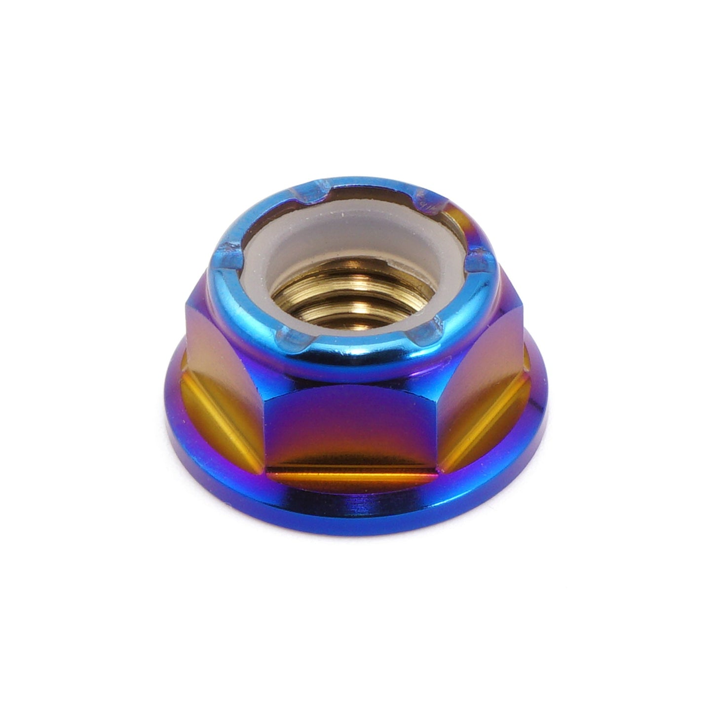 M8 x 1.25 Titanium Nyloc Nut