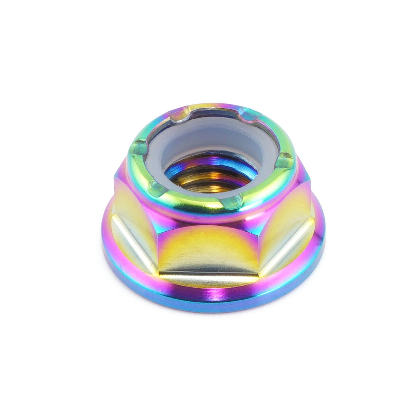 M8 x 1.25 Titanium Nyloc Nut