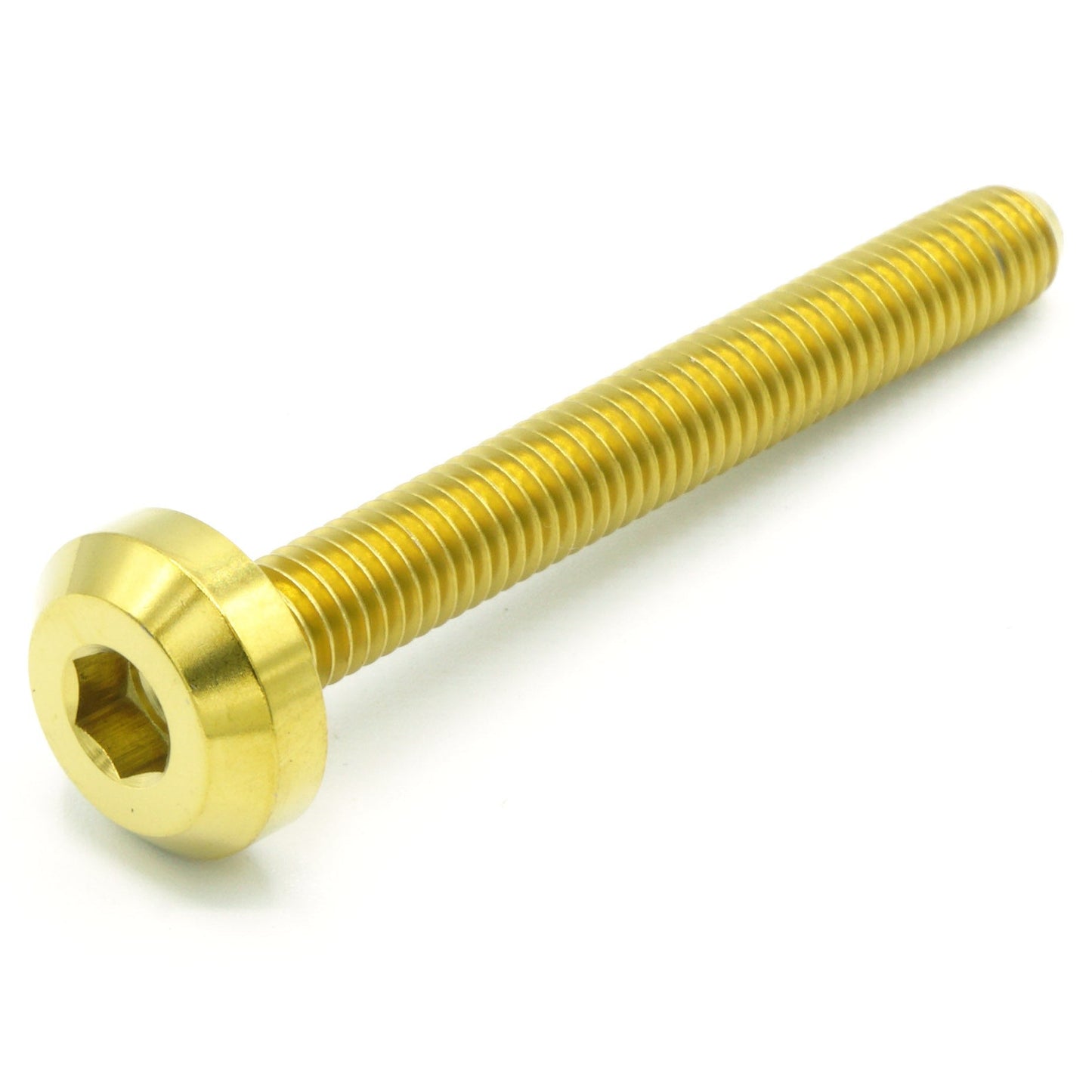 M6 x 1.00 x 50mm Titanium Motor Head Bolt