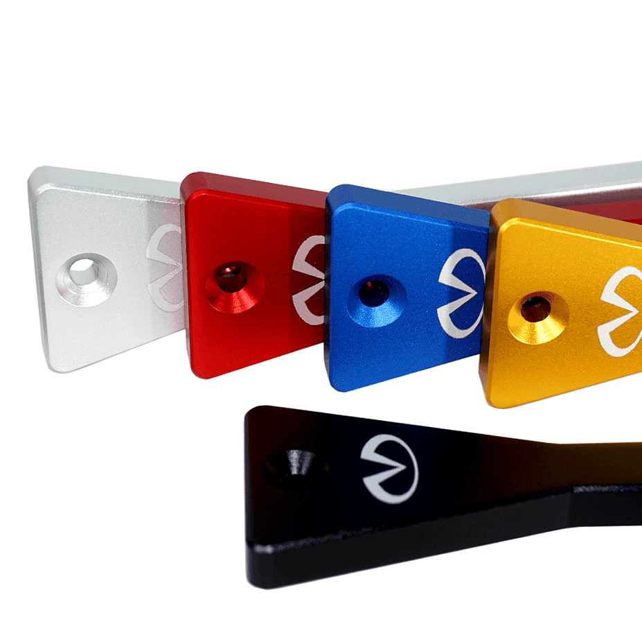 ZSPEC Battery Hold Down/Bracket for Infiniti G35/G37/Q50/Q60, Billet w/ Stainless Hardware