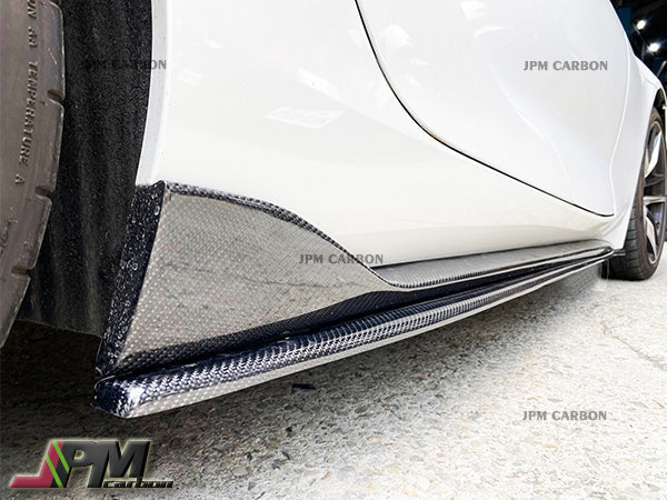 [JPMCarbon] MX Style Carbon Fiber Side Skirt Expansion Lips For 2019-2026 Toyota GR Supra A90 A91