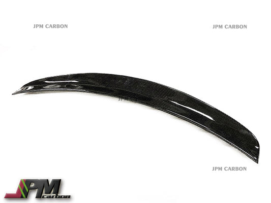 [JPMCarbon] S Style Carbon Fiber Trunk Spoiler Fits For 2017-2023 Tesla Model 3 Only