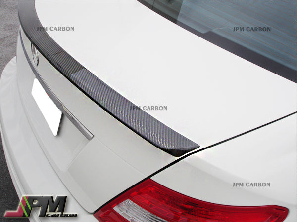 [JPMCarbon] AMG Style Carbon Fiber Trunk Spoiler Fits For 2008-2014 Mercedes-Benz W204 C-Class Sedan