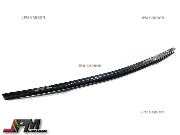 [JPMCarbon] DP Style Carbon Fiber Trunk Spoiler Fits For 2010-2016 Mercedes-Benz W212 E-Class Sedan Only