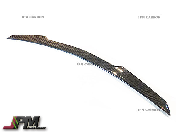 [JPMCarbon] DP Style Carbon Fiber Trunk Spoiler Fits For 2010-2016 Mercedes-Benz W212 E-Class Sedan Only
