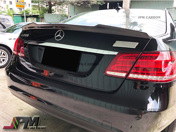 [JPMCarbon] DP Style Carbon Fiber Trunk Spoiler Fits For 2010-2016 Mercedes-Benz W212 E-Class Sedan Only
