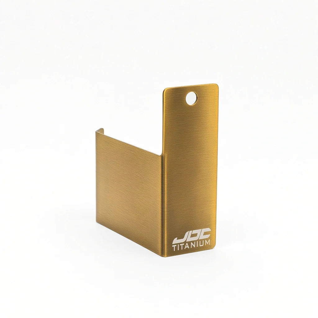 JDC Titanium Cam Position Sensor Heat Shield | Mitsubishi Evo 4-9