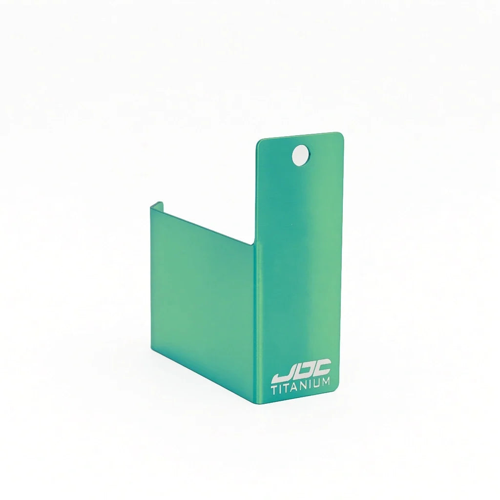 JDC Titanium Cam Position Sensor Heat Shield | Mitsubishi Evo 4-9