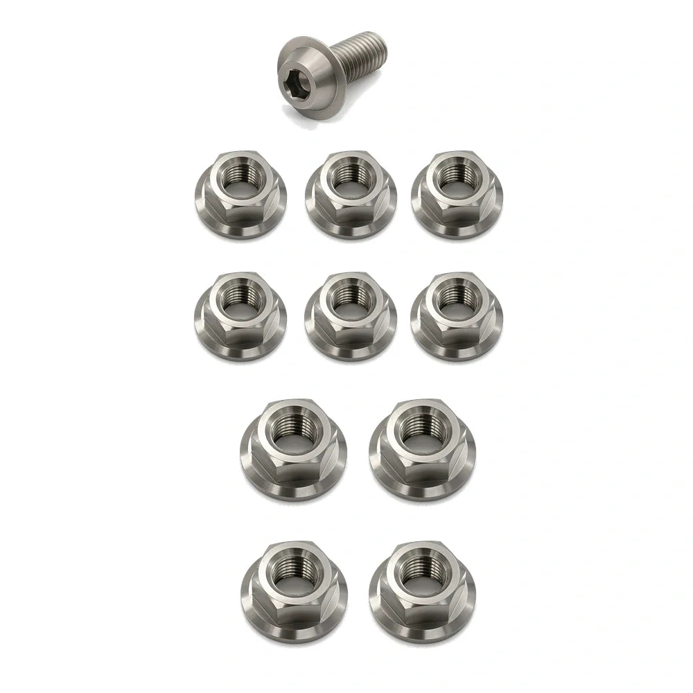 JDC Titanium Strut Tower Area Hardware Kit | Fiesta ST