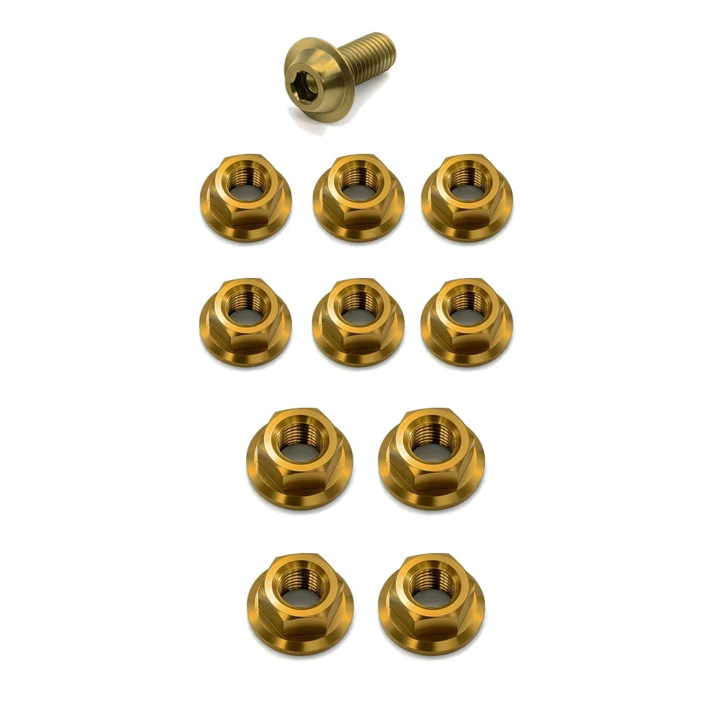 JDC Titanium Strut Tower Area Hardware Kit | Fiesta ST