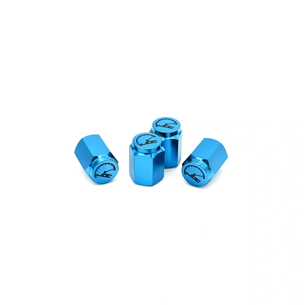 JDC Titanium Valve Stem Caps - Universal