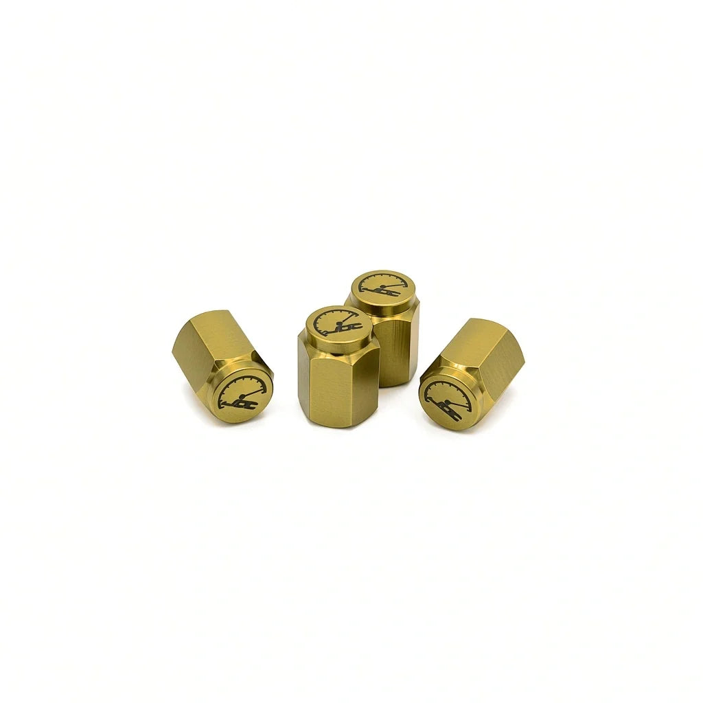 JDC Titanium Valve Stem Caps - Universal