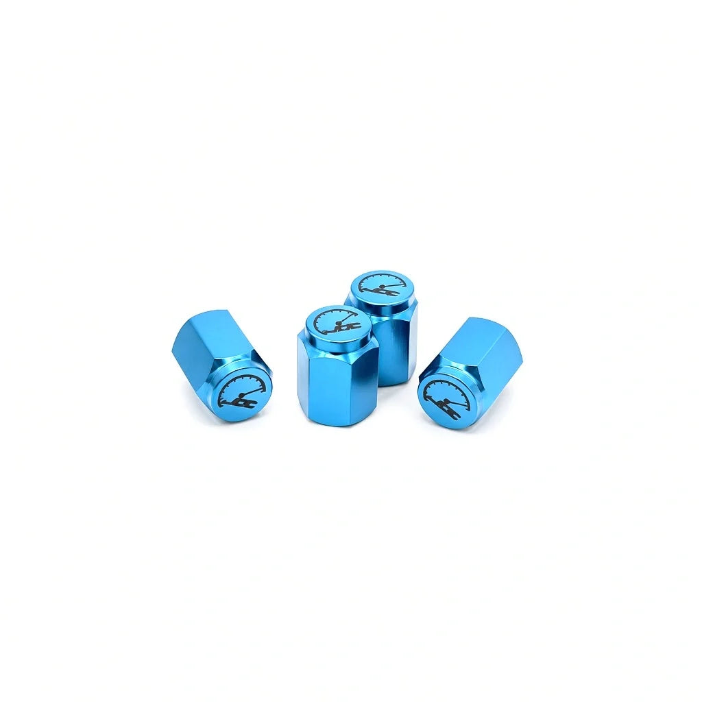 JDC Titanium Valve Stem Caps - Universal