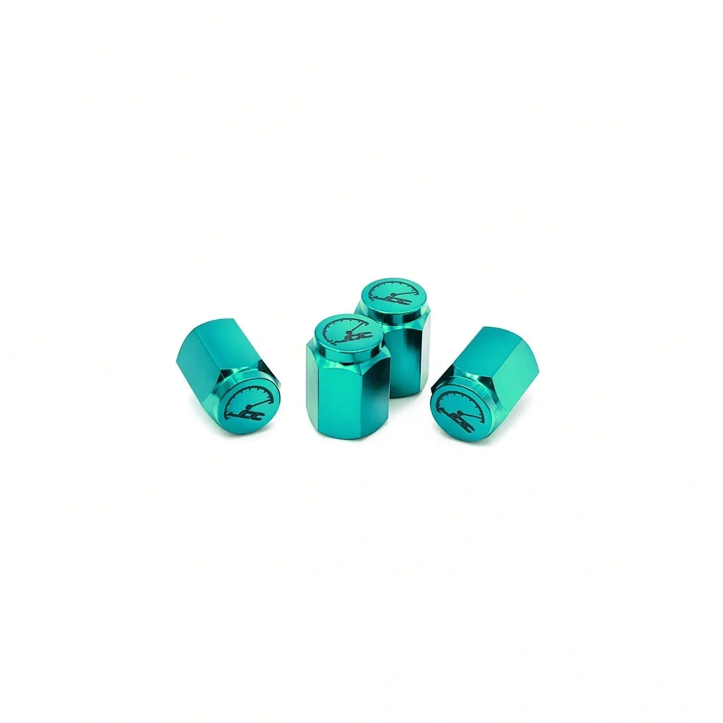 JDC Titanium Valve Stem Caps - Universal