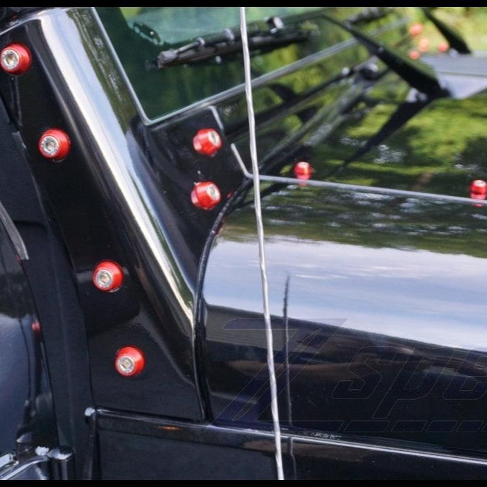 ZSPEC "Stage 3" Dress Up Bolts® Fastener Kit for '07-16 Jeep Wrangler JK/JKU, Stainless & Billet