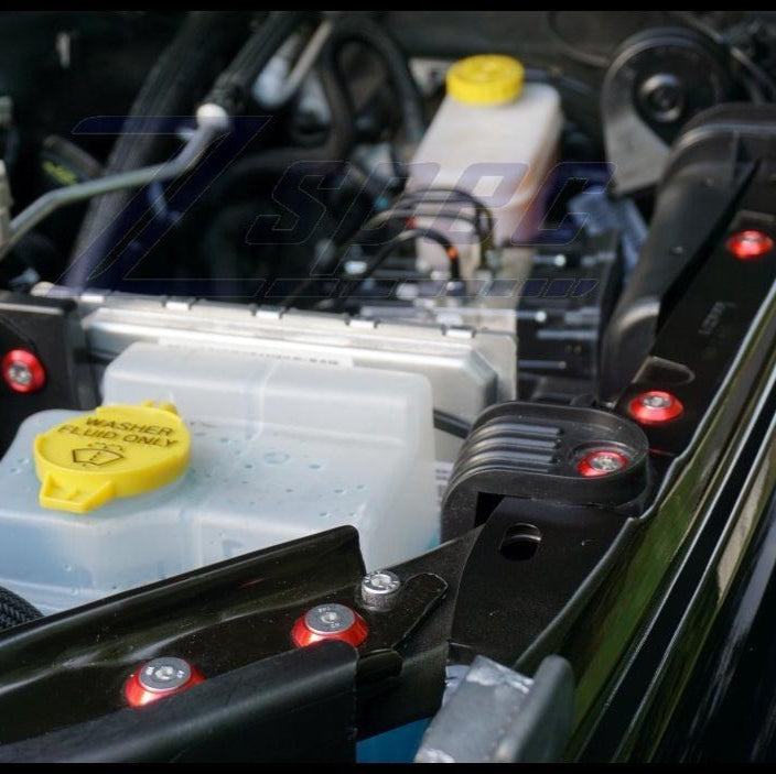 ZSPEC "Stage 3" Dress Up Bolts® Fastener Kit for '07-16 Jeep Wrangler JK/JKU, Stainless & Billet