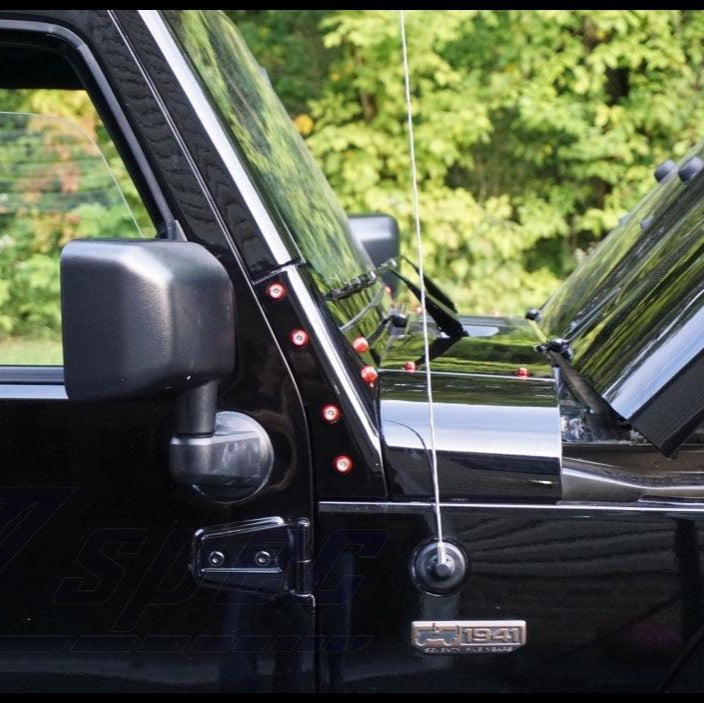 ZSPEC "Stage 3" Dress Up Bolts® Fastener Kit for '07-16 Jeep Wrangler JK/JKU, Stainless & Billet