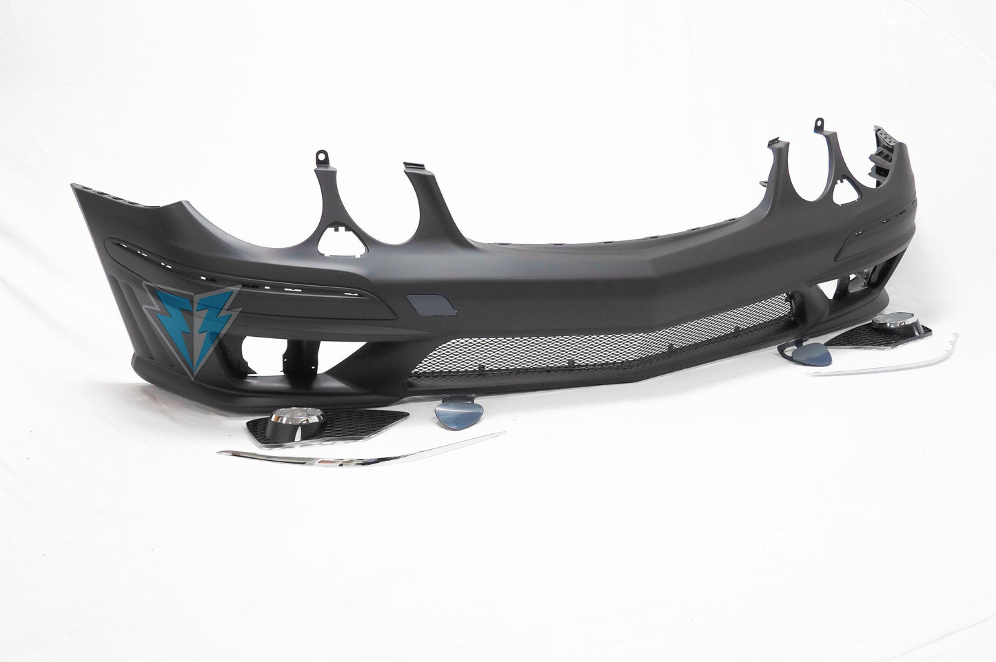 2007-2009 Mercedes Benz (W211) Facelift E Class to E63 AMG Style Front Bumper Conversion Kit