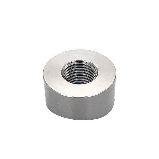 M12 x 1.25 O2 Sensor Bung - Coped for 1.500"-2.500" OD Tube - 304 Stainless