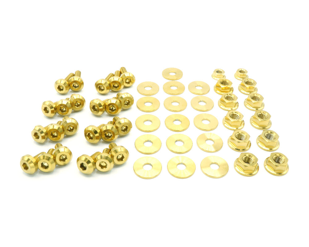Stage 2 Titanium Hardware Engine Bay Kit - Mazda Miata (1989-1997)