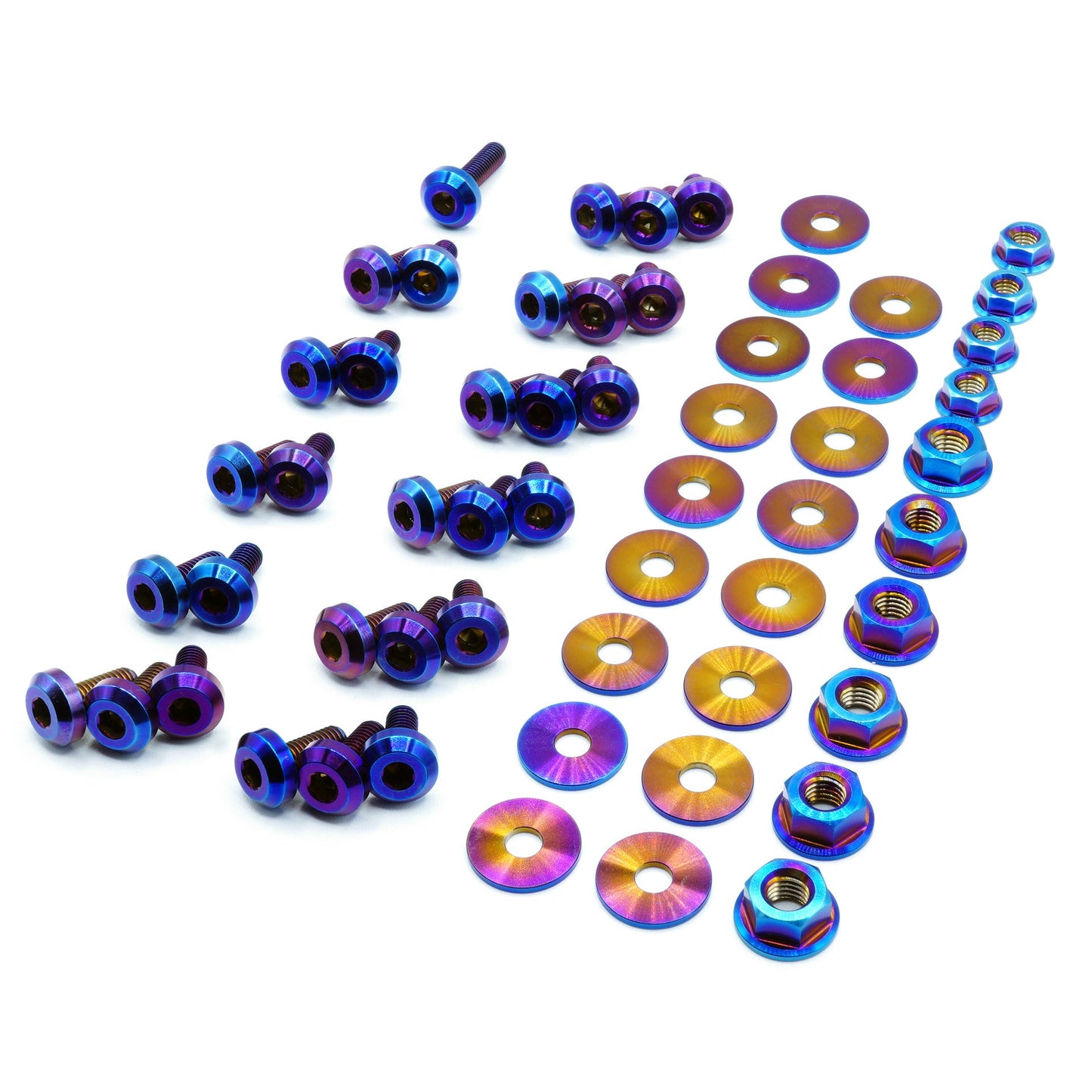 Stage 2 Titanium Engine Bay Hardware Kit - Mazda Miata NB (1999-2005)