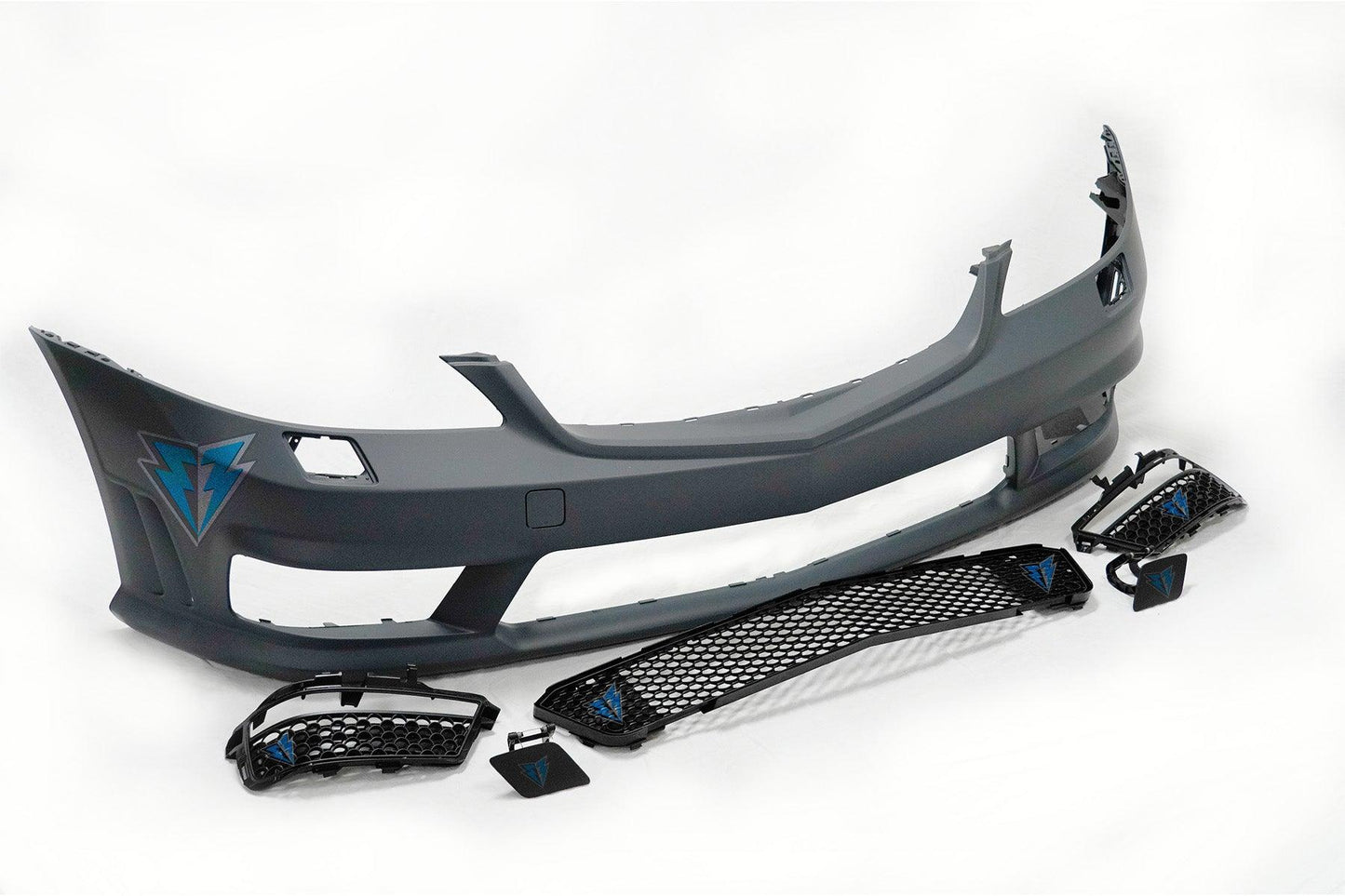 2007-2013 Mercedes Benz (W221) S Class to S63 S65 AMG Style Front Bumper Conversion Kit